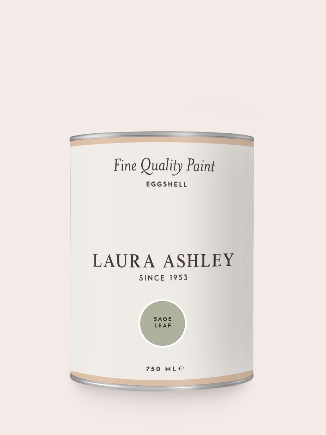 Laura Ashley eggshell emulsion paint greens 750ml, UK version