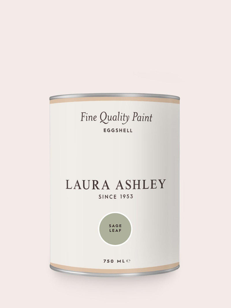 Laura Ashley eggshell emulsion paint greens 750ml, UK version