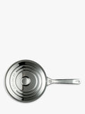 Le Creuset 3-ply stainless steel sauté pan with lid 24cm, UK version