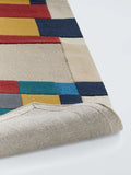 John Lewis hand tufted wool rug blue multi, UK version