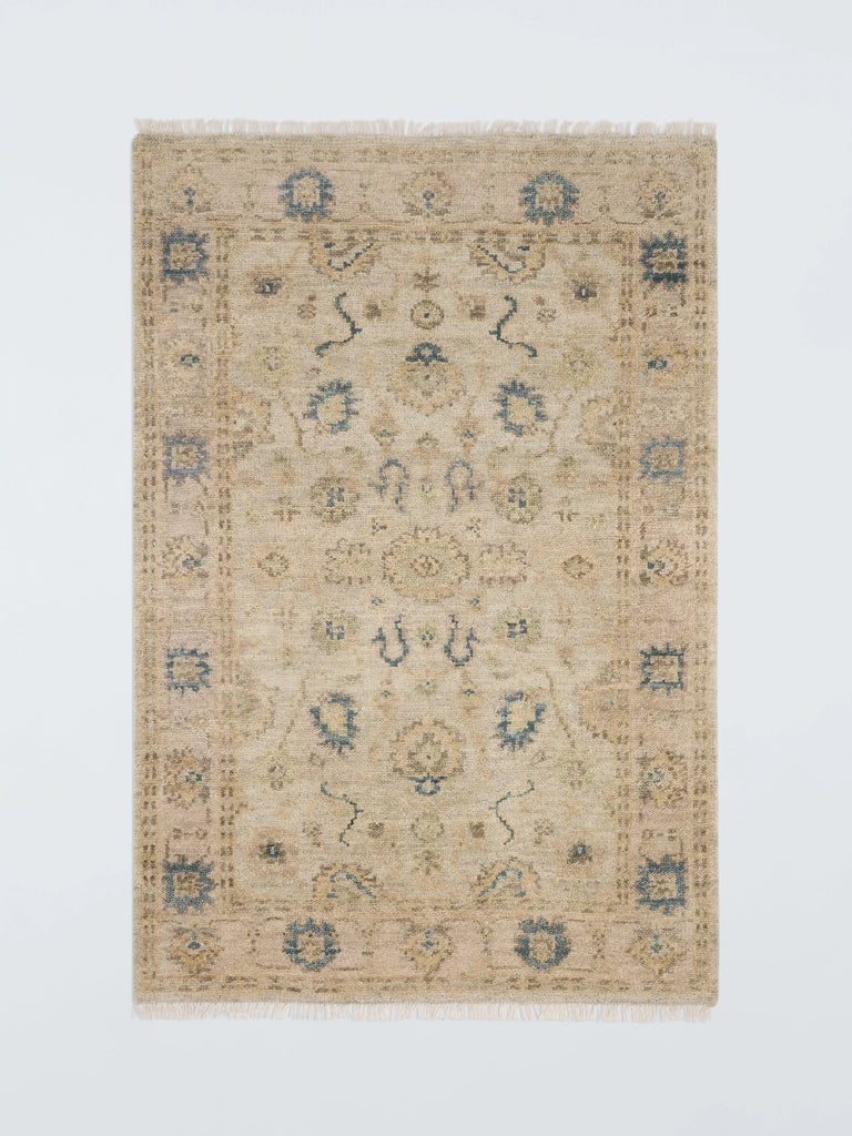 John Lewis Hand Knotted Arya Ziegler Rug, Multi