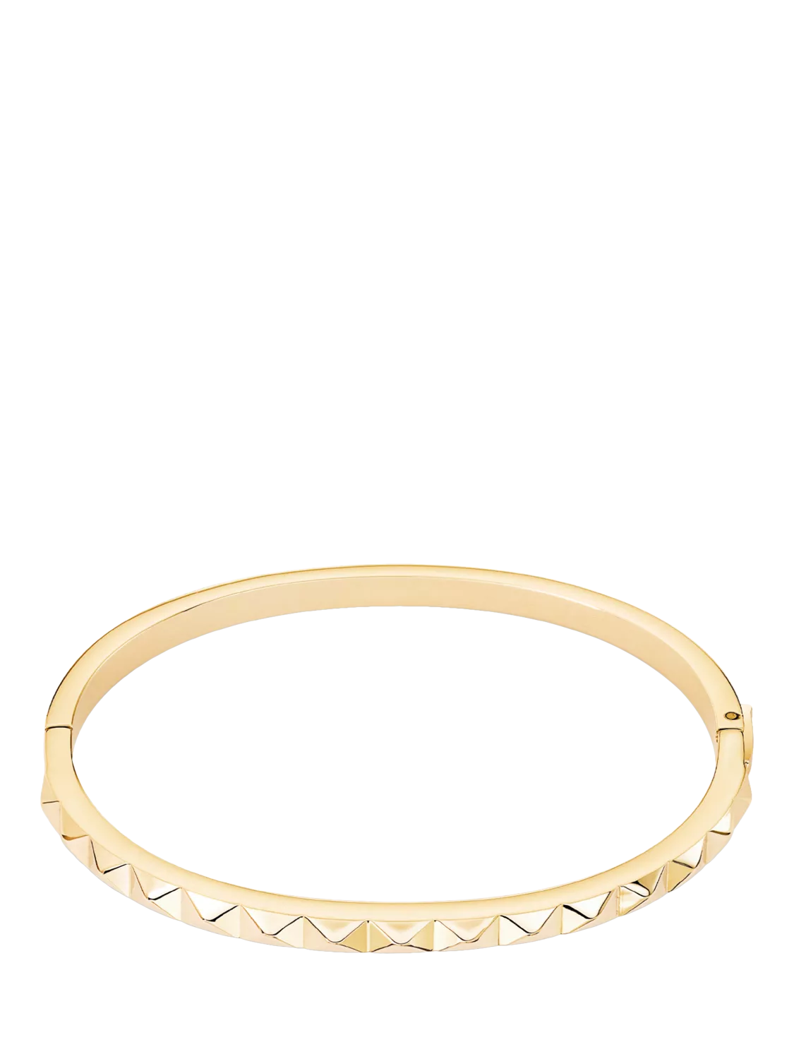COEUR DE LION texturierter Klapparmreif 17cm, UK-Version