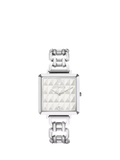COEUR DE LION women's square watch silver white, imported from the UK