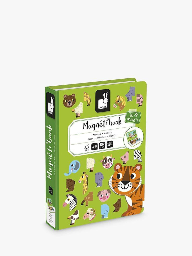 Janod Animals Magneti' Book, UK version