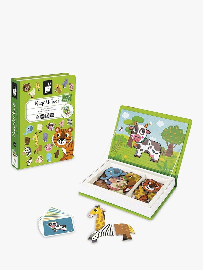 Janod Animals Magneti' Book, UK version