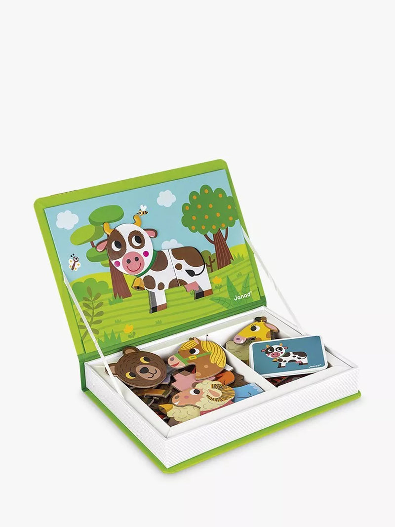 Janod Animals Magneti' Book, UK version