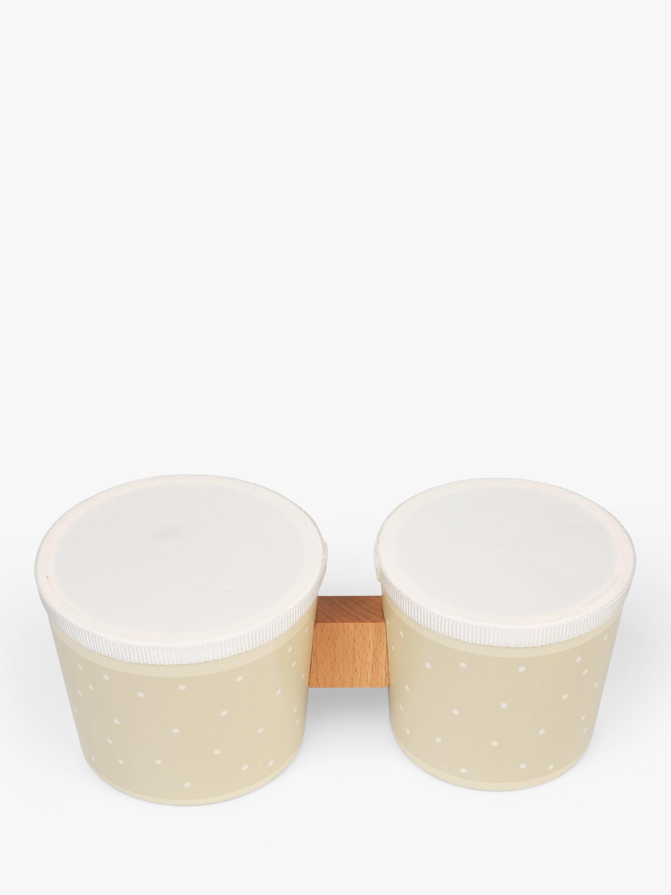 John Lewis toy bongo drums 26cm - British product