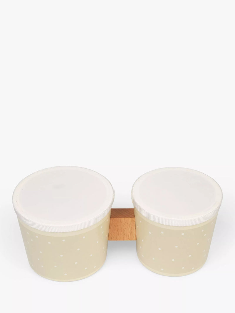 John Lewis toy bongo drums 26cm - British product
