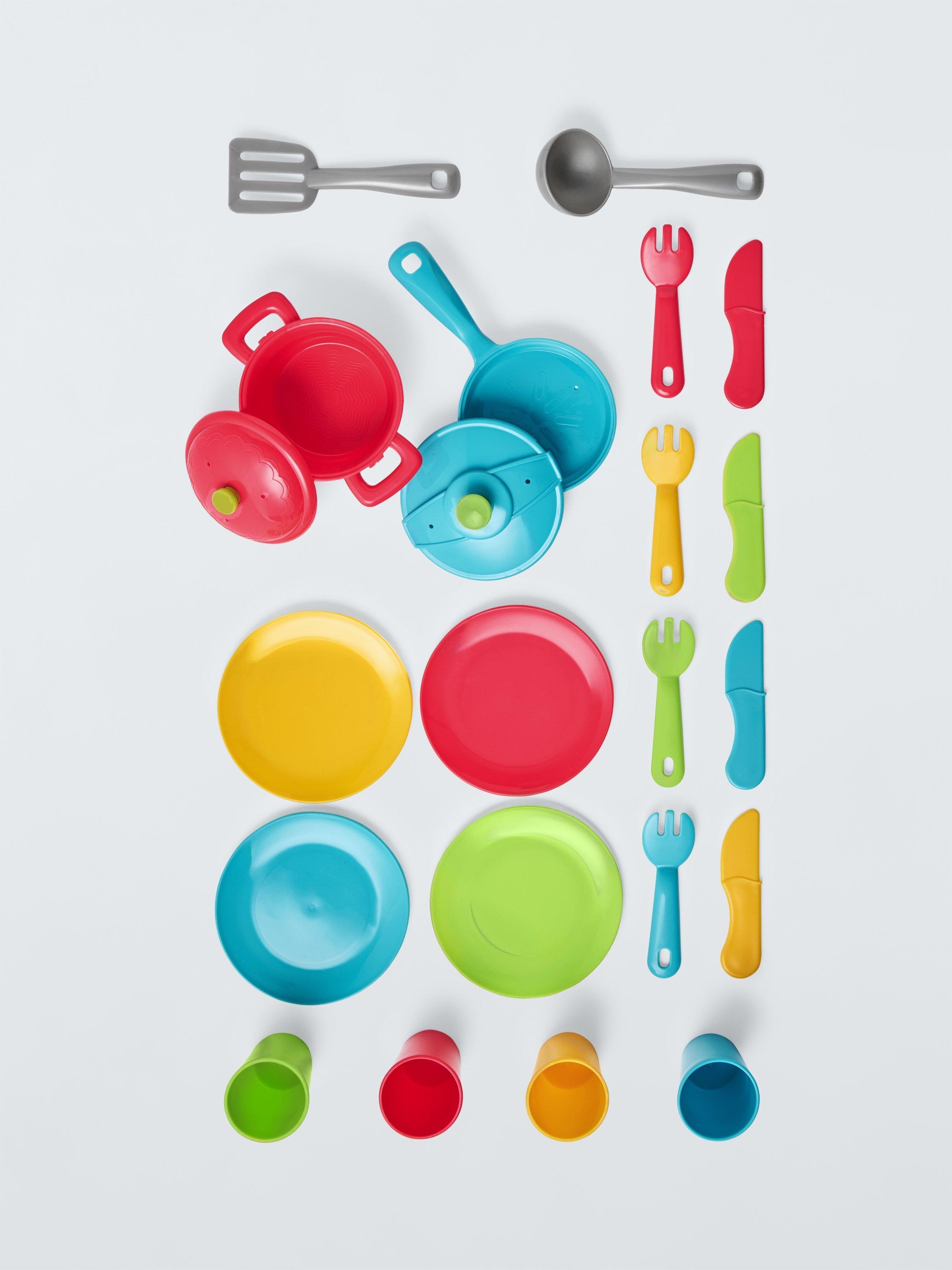 John Lewis washing up set toy 23 pieces UK version
