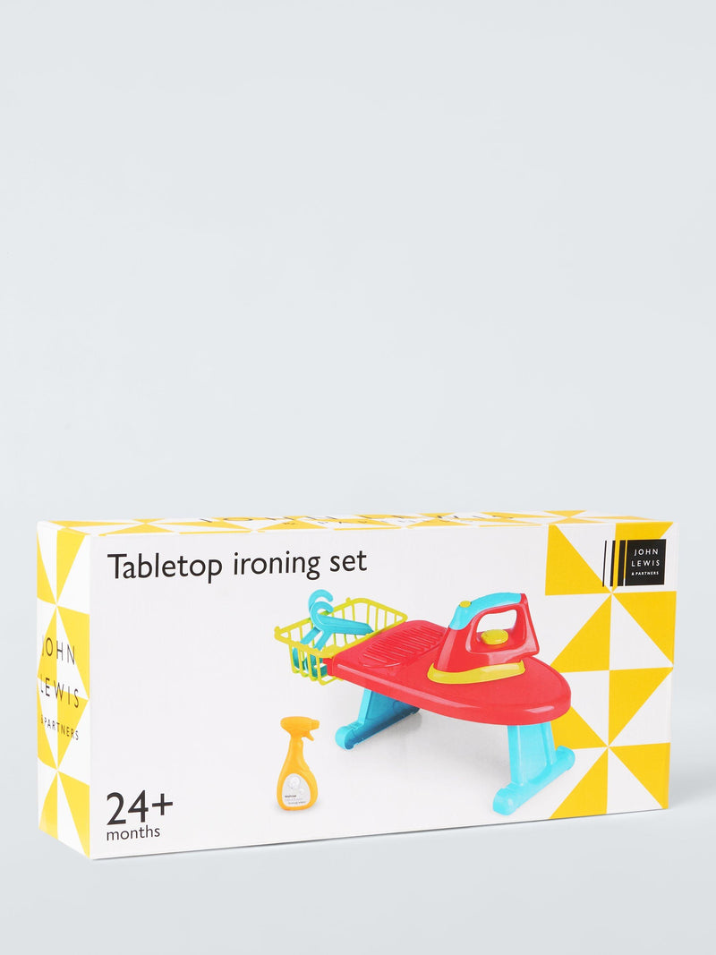 John Lewis tabletop ironing toy, British product