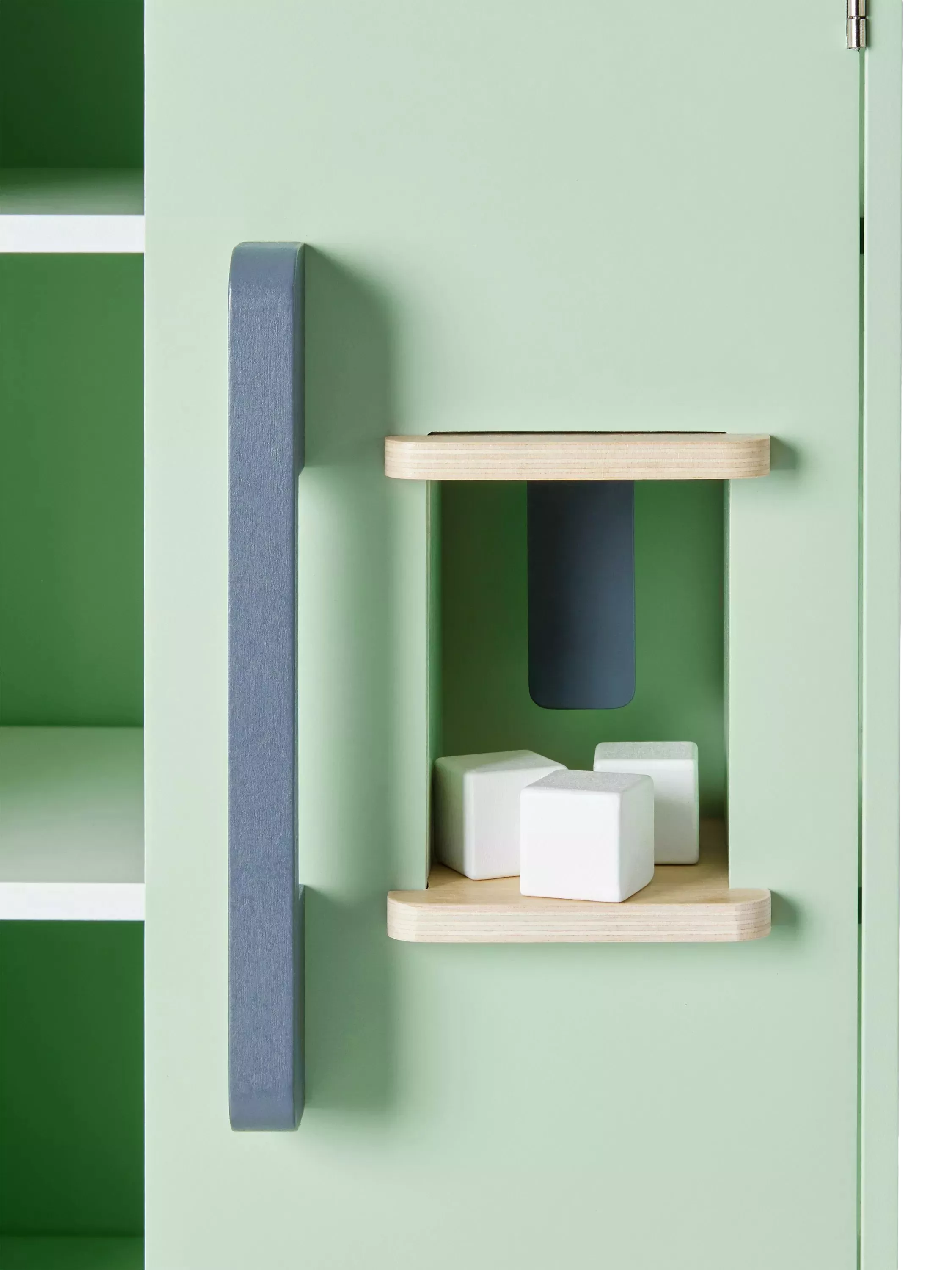 John Lewis deluxe wood toy kitchen with fridge freezer, UK version