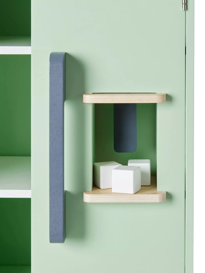 John Lewis deluxe wood toy kitchen with fridge freezer, UK version