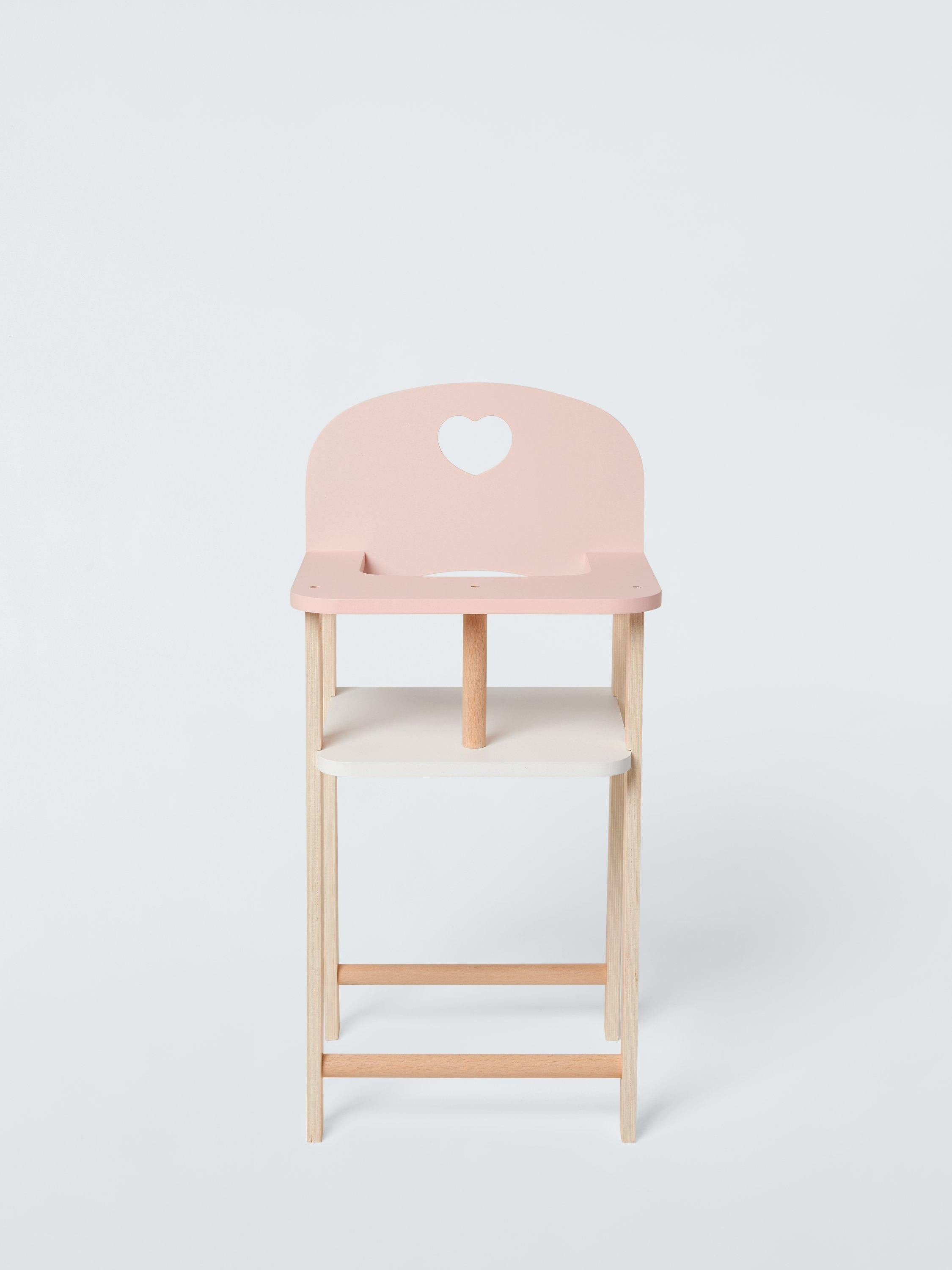 John Lewis wooden dolls' high chair, UK version