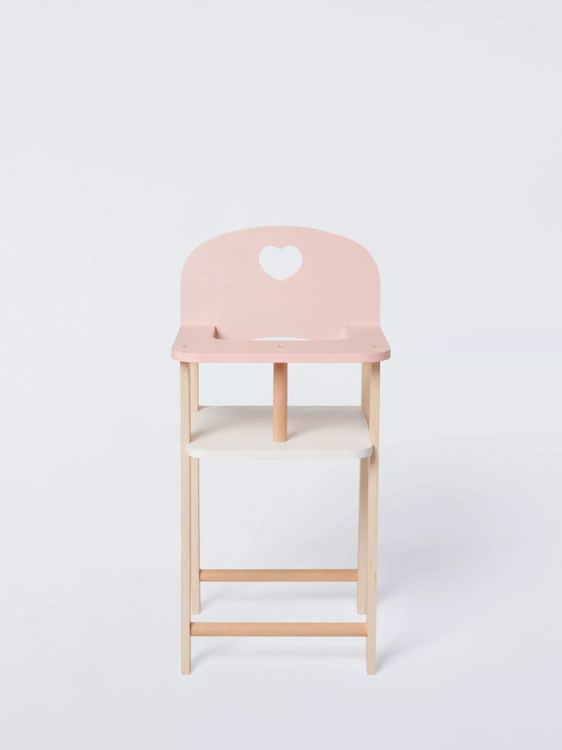 John Lewis wooden dolls' high chair, UK version
