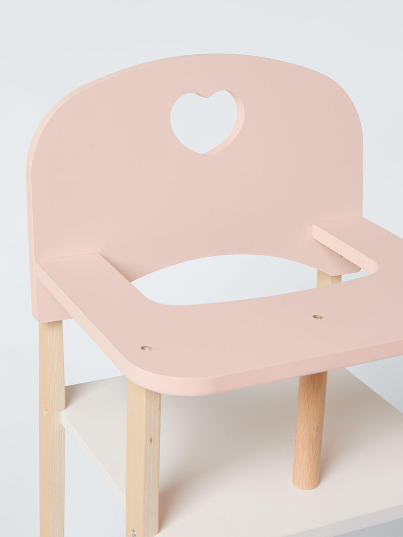 John Lewis wooden dolls' high chair, UK version