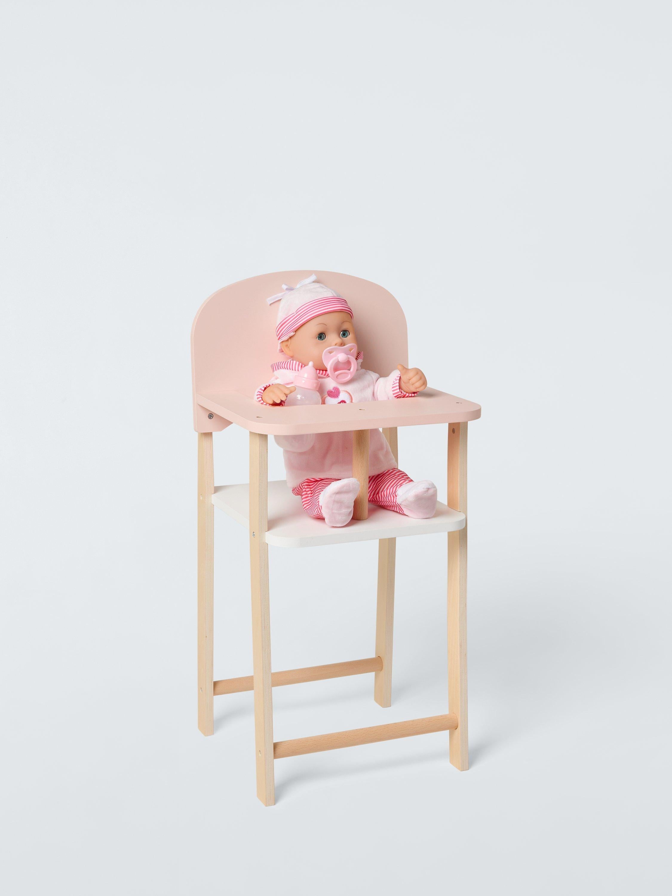 John Lewis wooden dolls' high chair, UK version