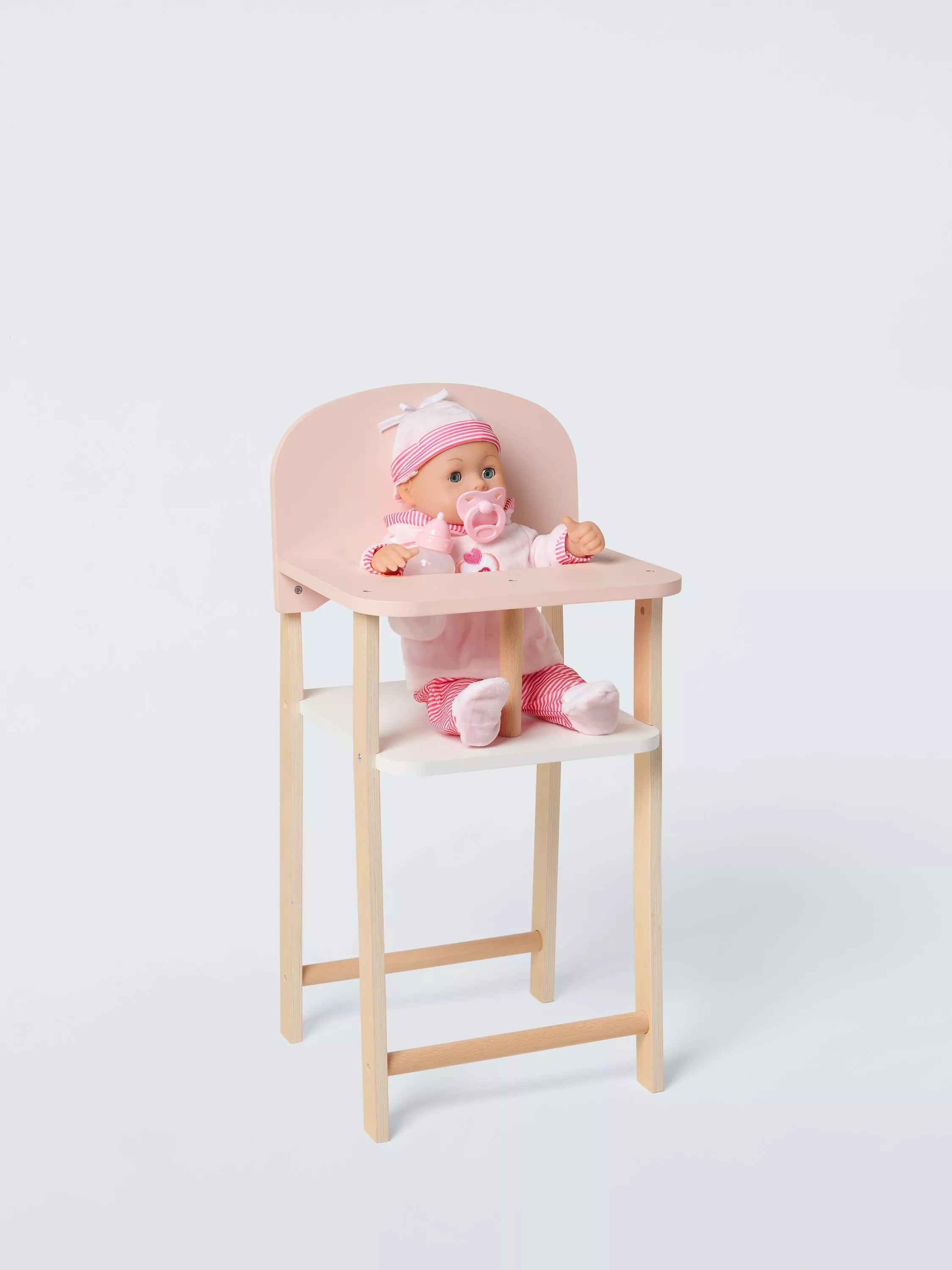 John Lewis wooden dolls' high chair, UK version