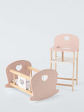 John Lewis wooden dolls' high chair, UK version
