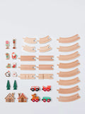 John Lewis Christmas wooden train set, UK version