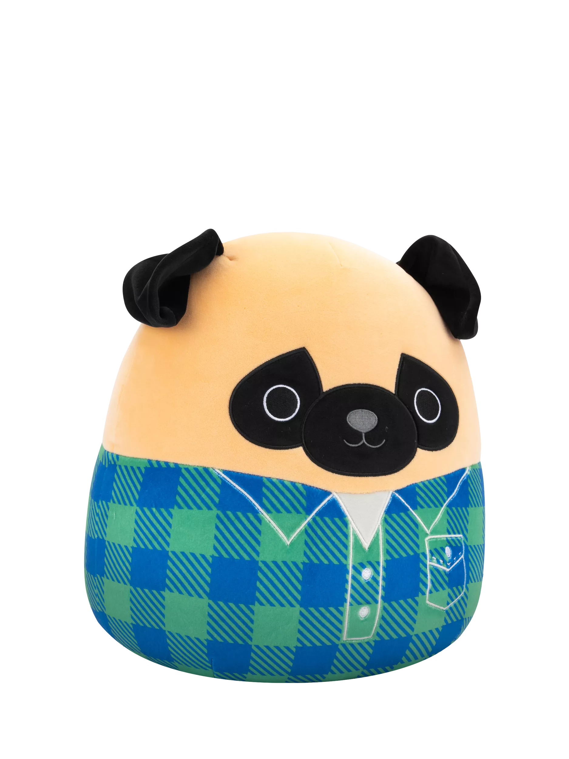 Squishmallows brown pug plush toy 12 inch - British product