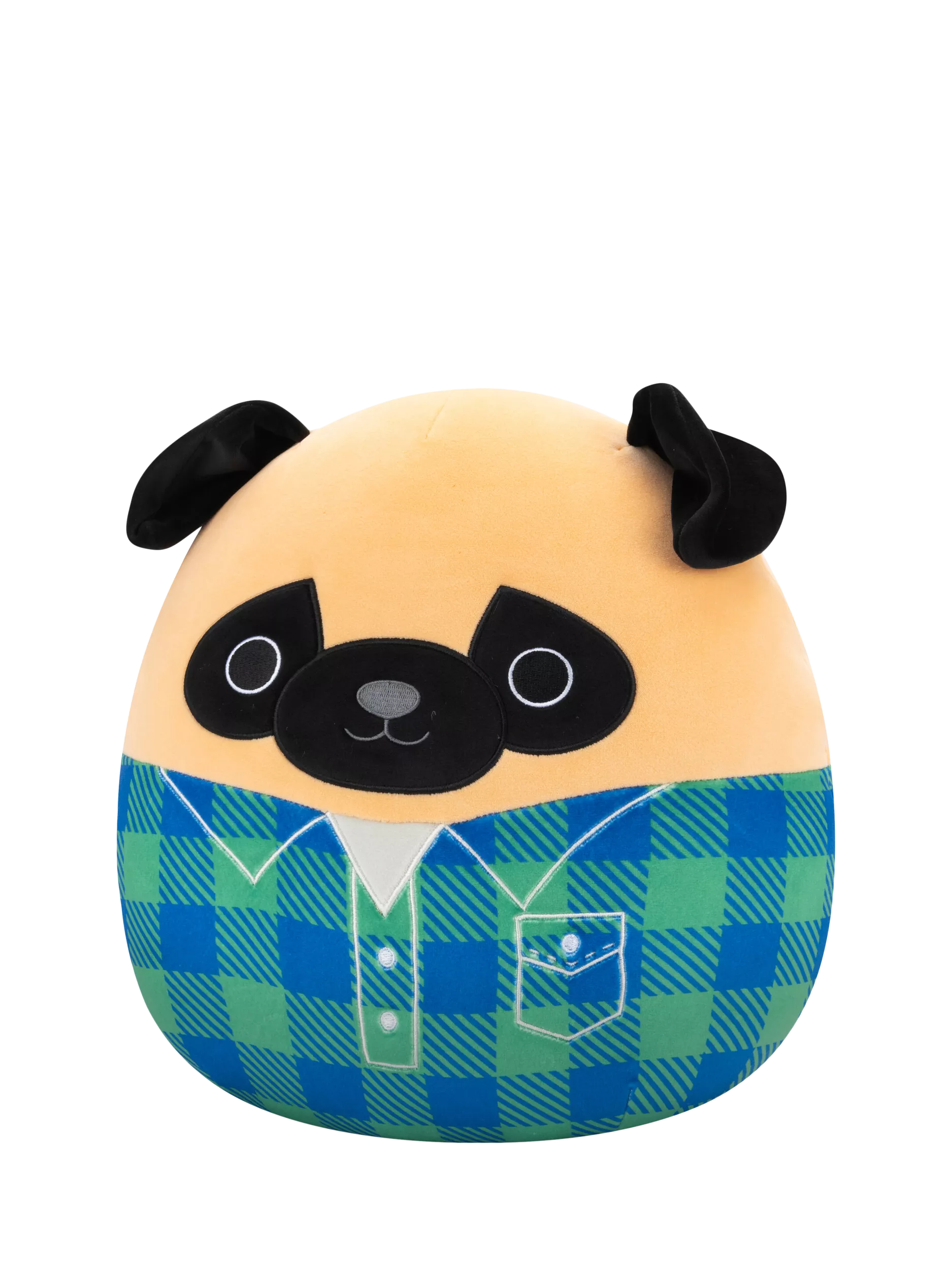 Squishmallows brown pug plush toy 12 inch - British product