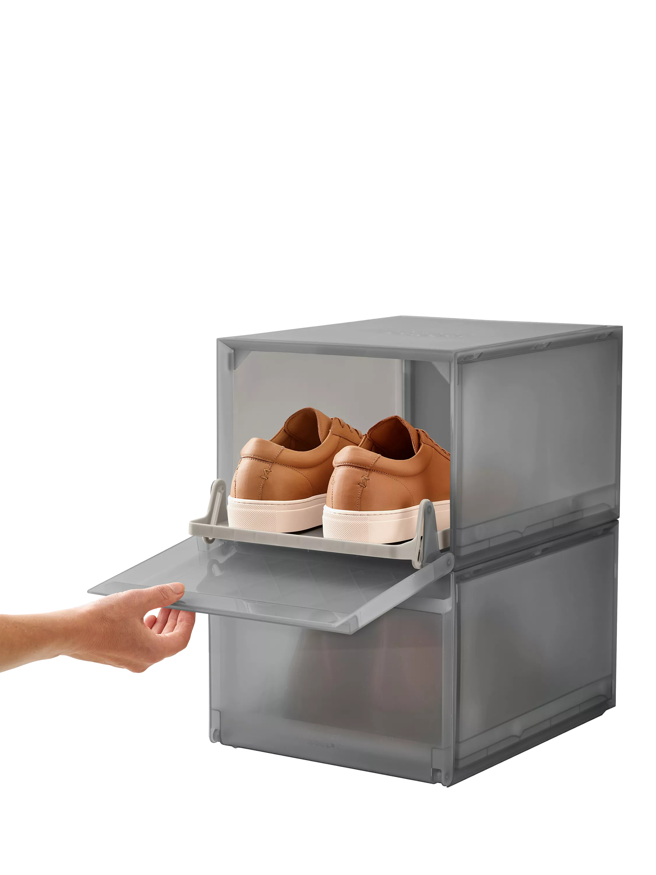 Joseph Joseph ShoeCase grey two-pack - British product