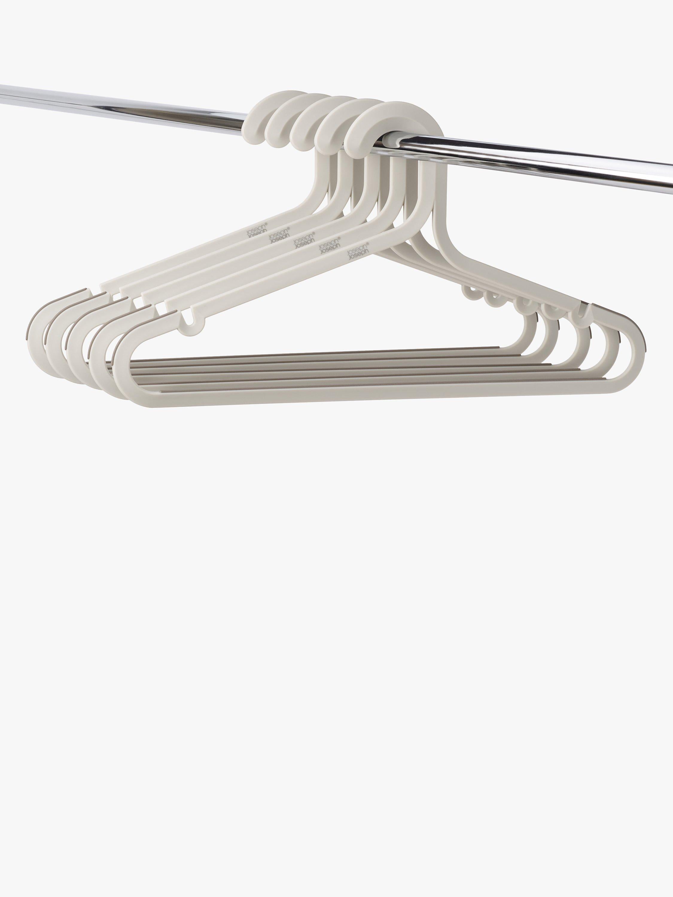 Joseph Joseph anti tangle hangers set of 5 ecru, imported from the UK