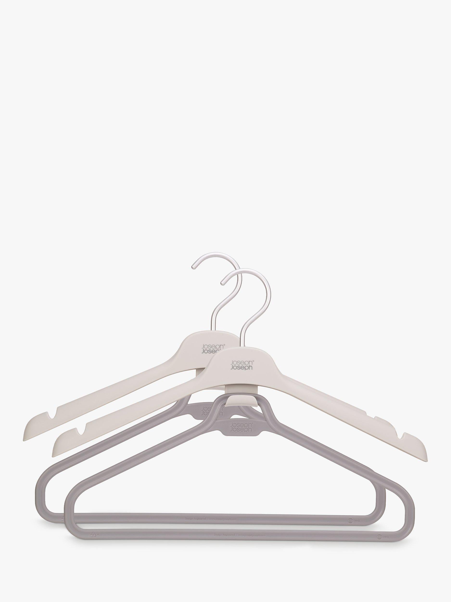 Joseph Joseph Clothes Hangers Ecru Pack of 2, UK version