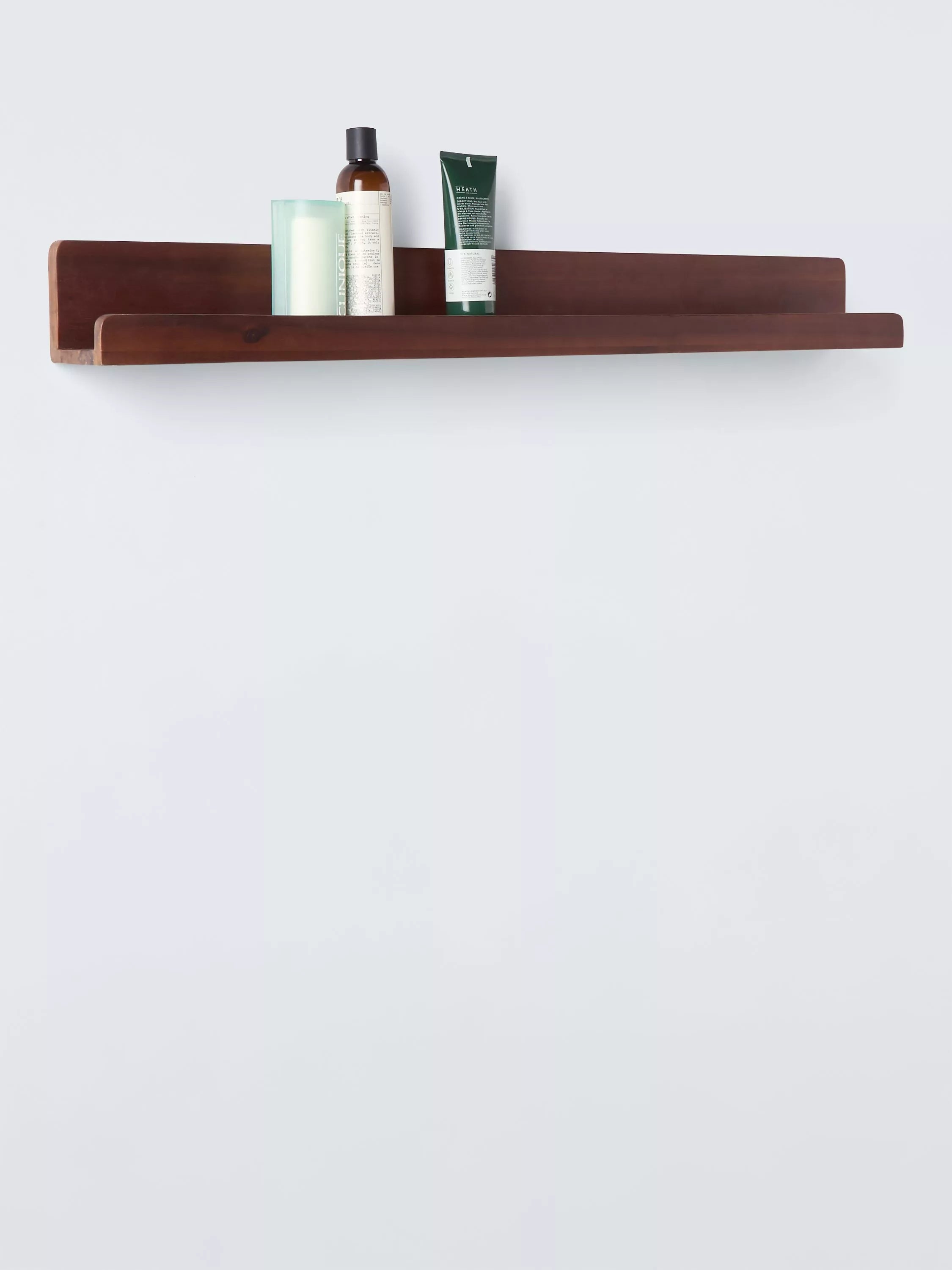 John Lewis acacia wood shelf 91cm (British brand)