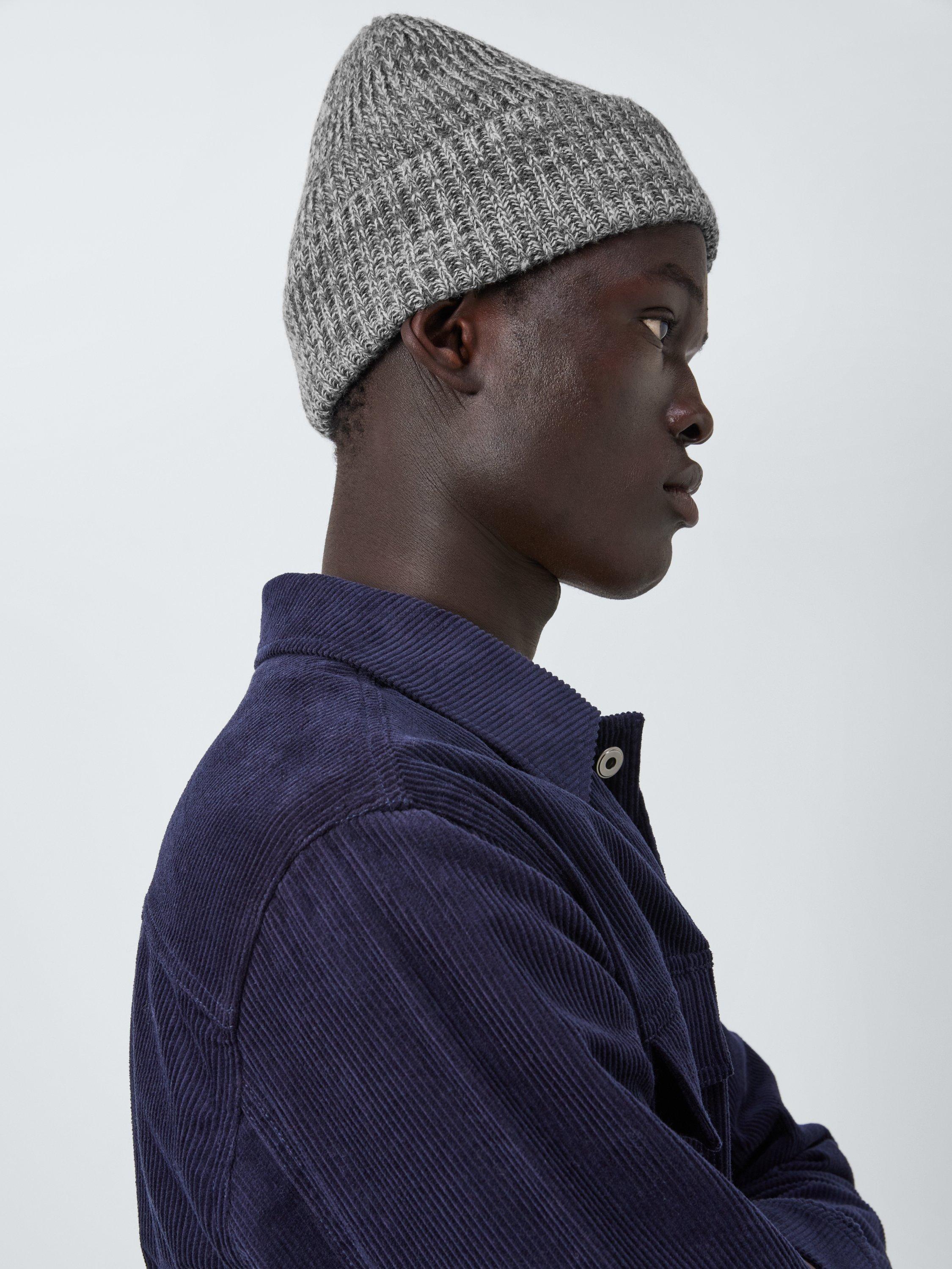 John Lewis ANYDAY twist wool blend beanie hat, UK version