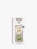 BIBS Colour Round baby soothers pack of 2 size 1 - British product