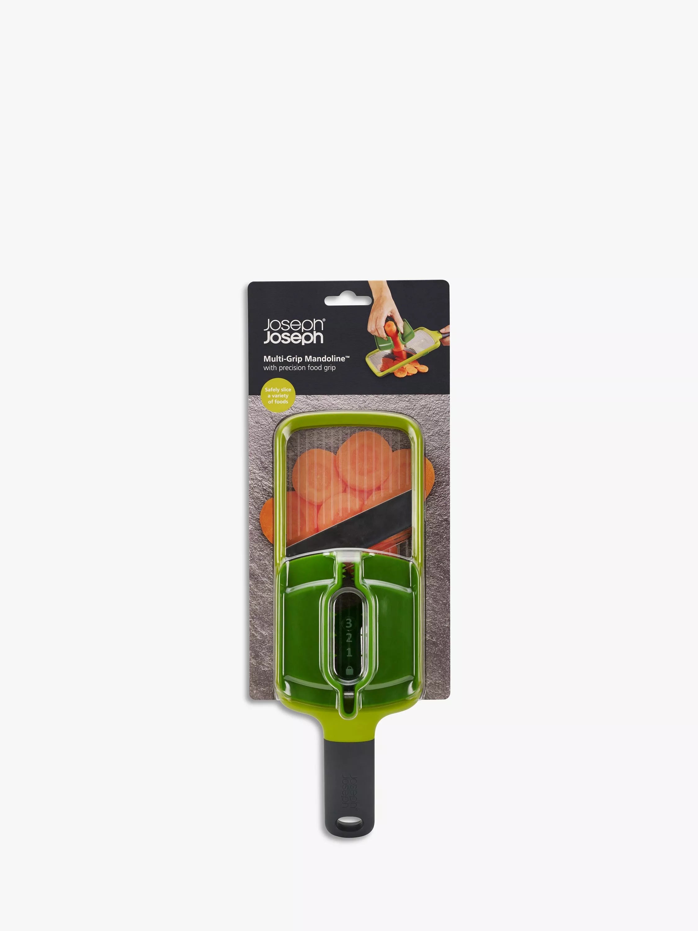 Joseph Joseph Multi-Grip mandoline green, imported from the UK