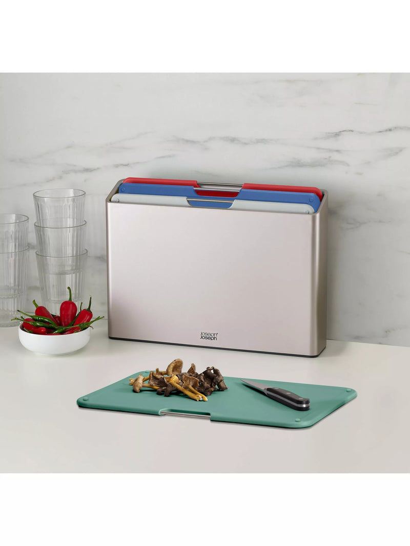 Joseph Joseph Folio chopping board set of 4 (British brand)