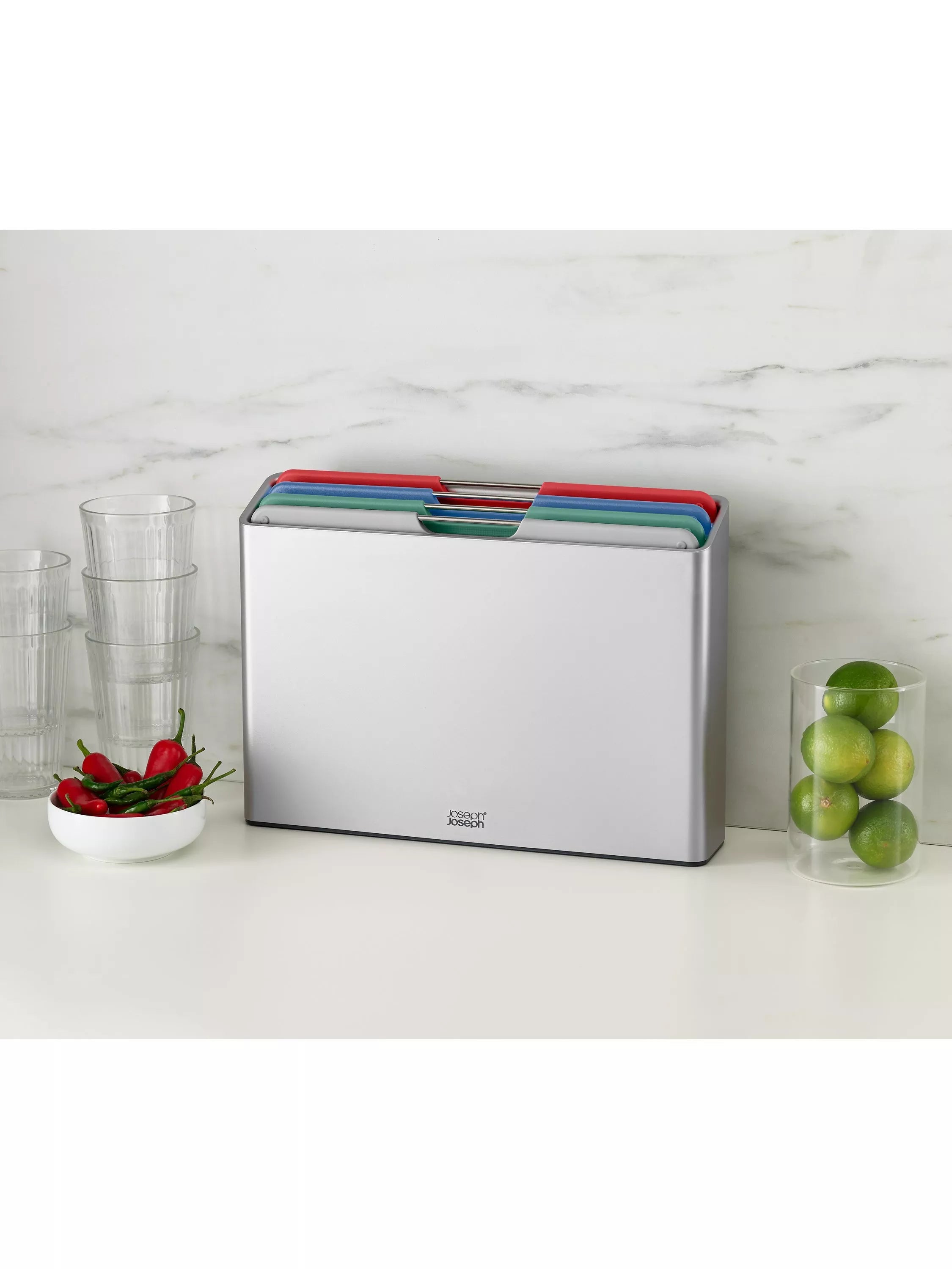 Joseph Joseph Folio chopping board set of 4 (British brand)