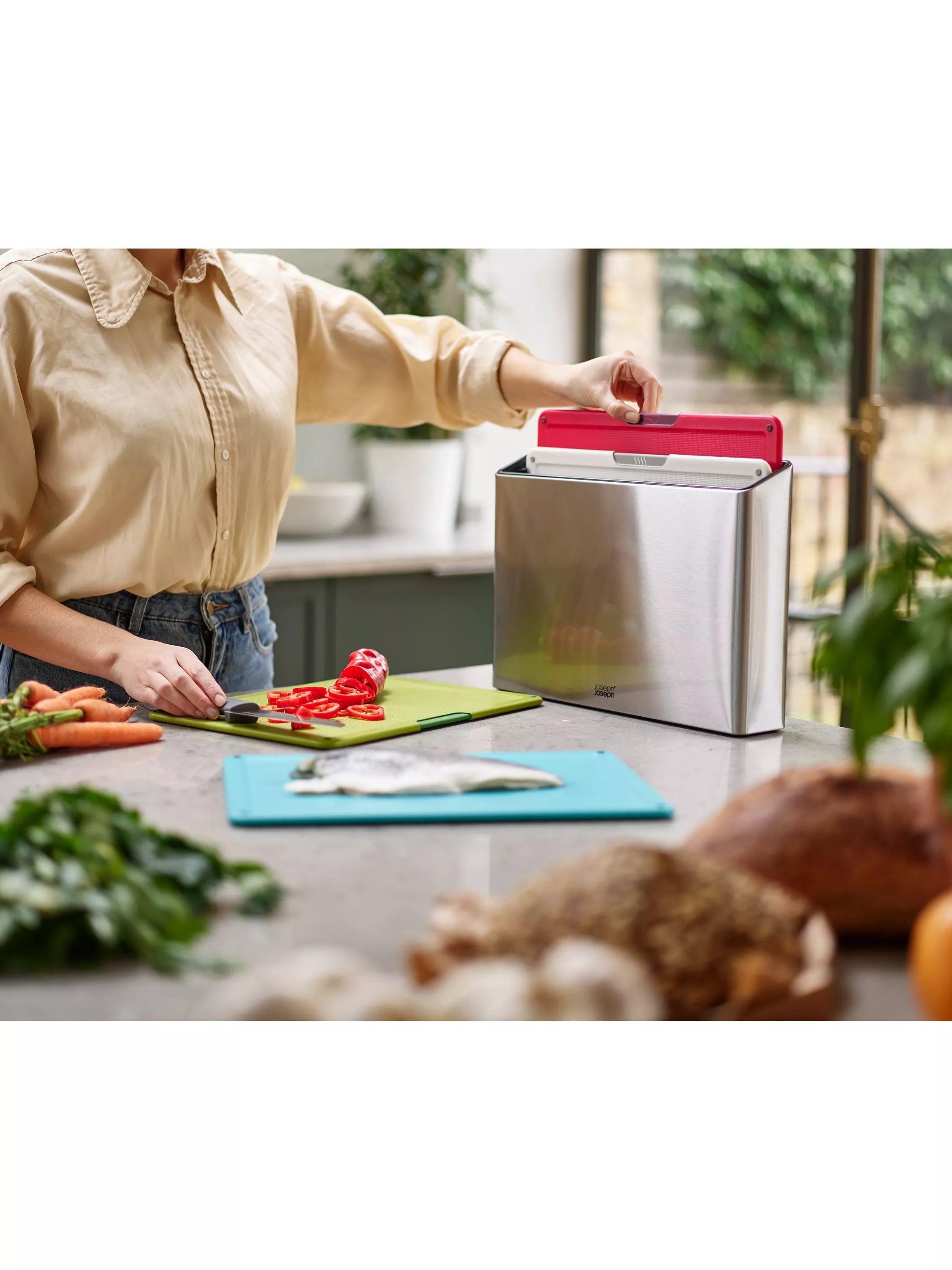 Joseph Joseph Folio Icon chopping boards set of 4, UK version