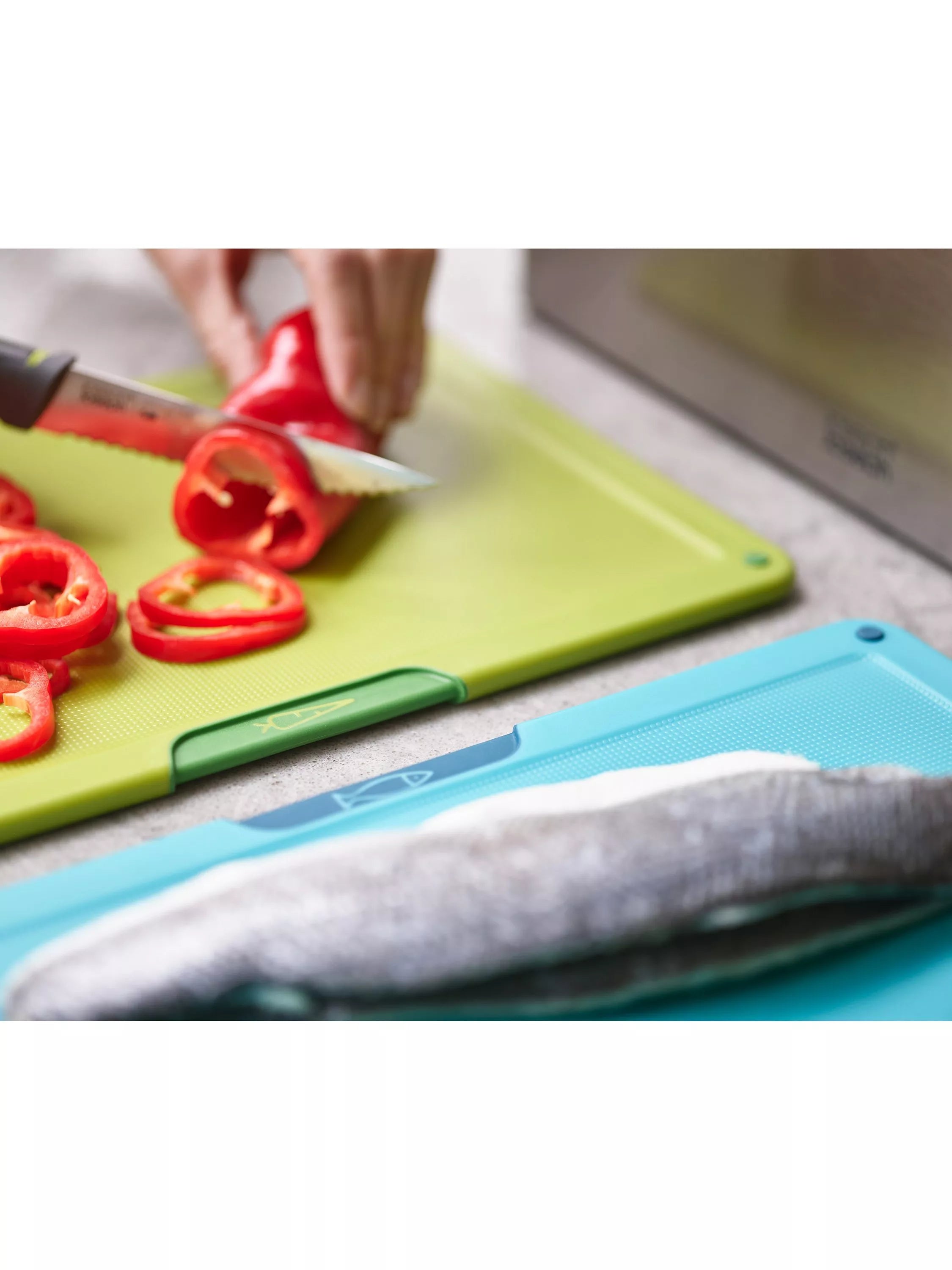 Joseph Joseph Folio Icon chopping boards set of 4, UK version