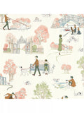 Sanderson 101 Dalmatians wallpaper (British brand)