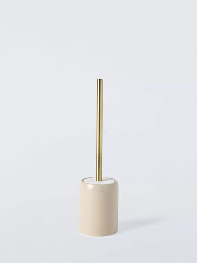 John Lewis John Lewis Ceramic Toilet Brush and Holder H39cm- Buy online at McGrocer