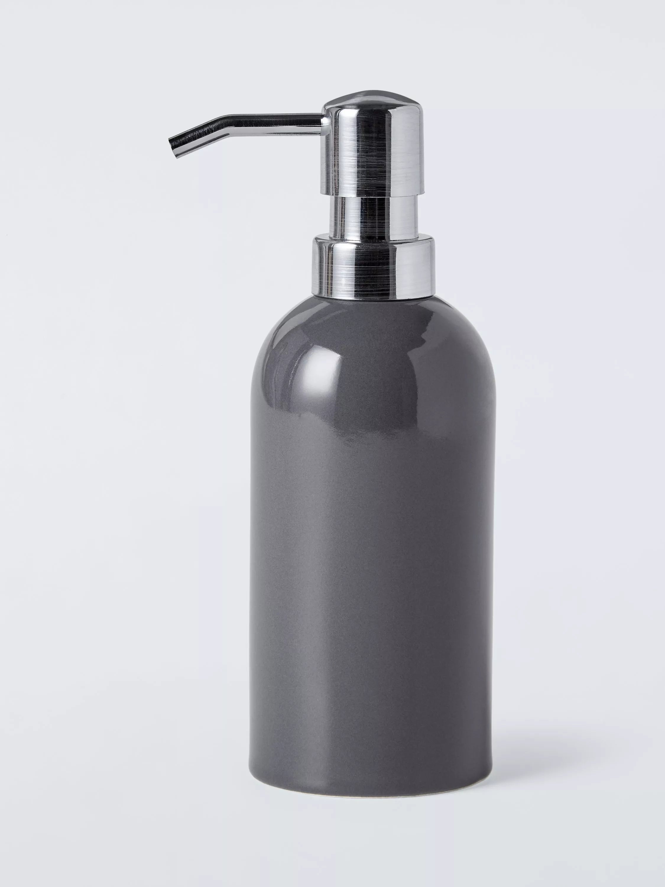 John Lewis Ceramic Soap Dispenser - Steel
