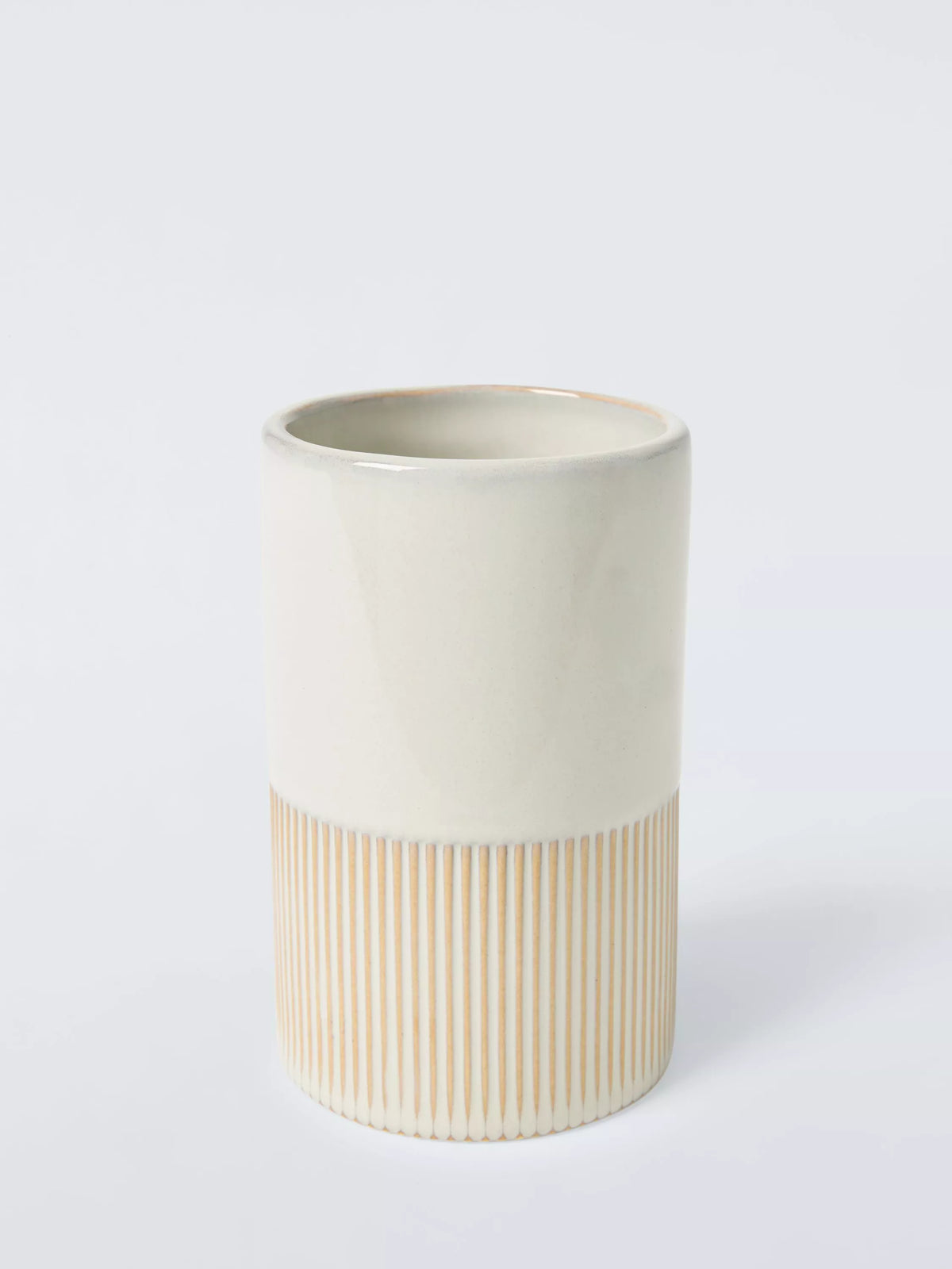 John Lewis reactive glaze two tone bathroom tumbler, UK version