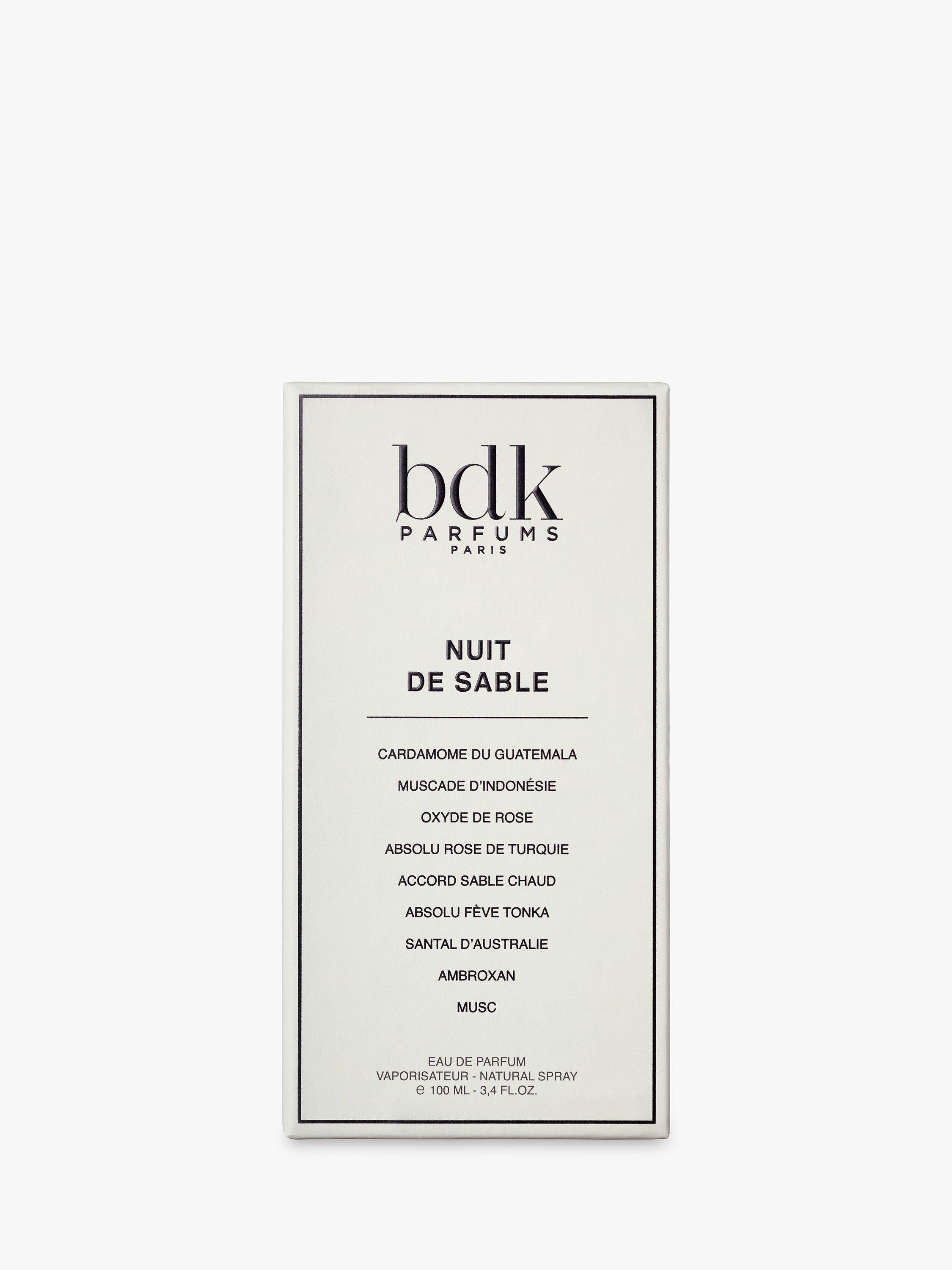 BDK Parfums Nuit De Sable Eau de Parfum 100ml - British product