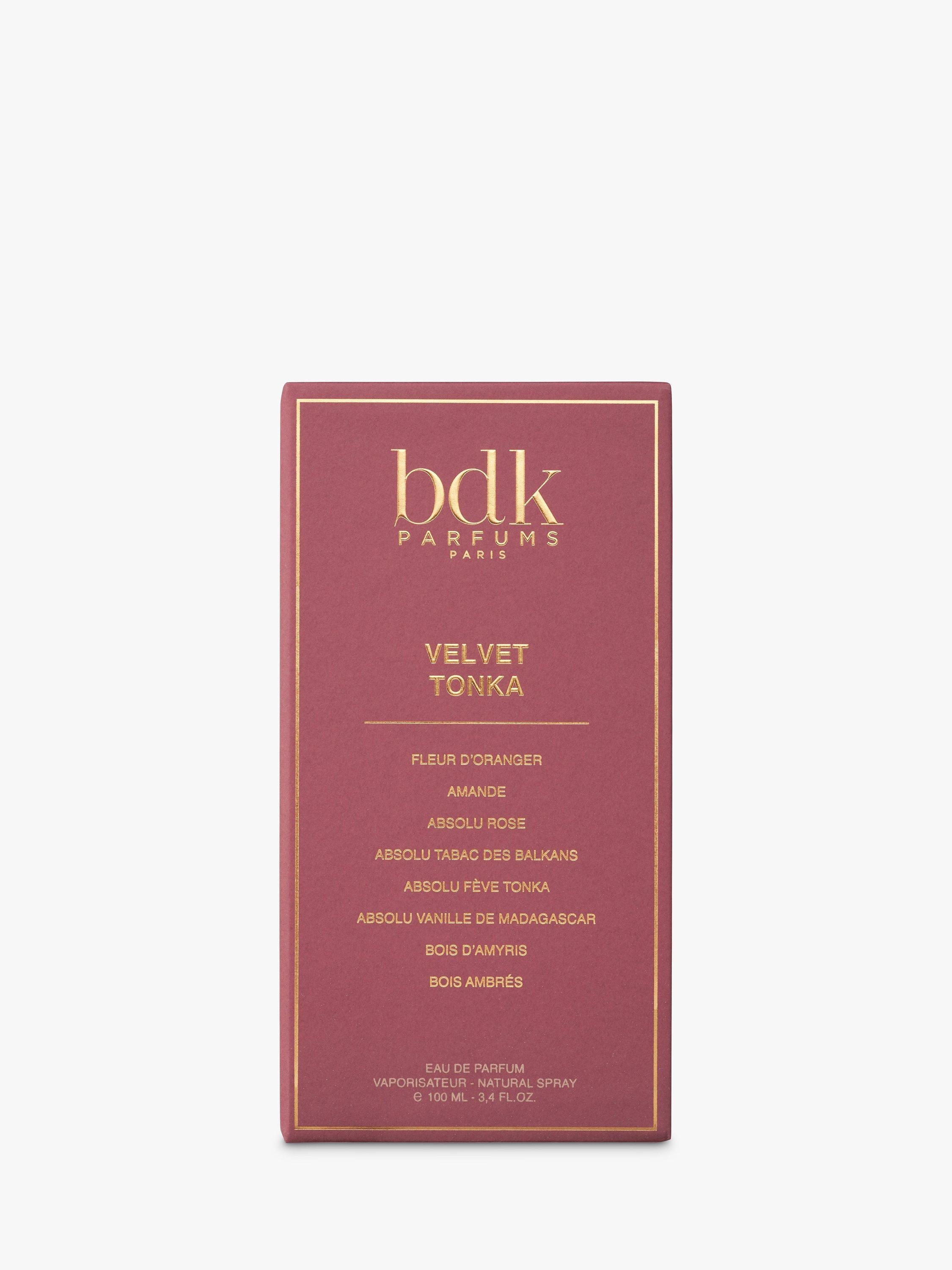 BDK Parfums Velvet Tonka Eau de Parfum 100ml - Britisches Produkt
