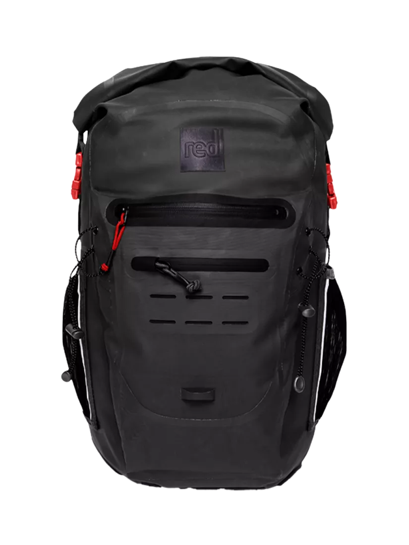 Red Adventure Waterproof Backpack 30L, Obsidian Black