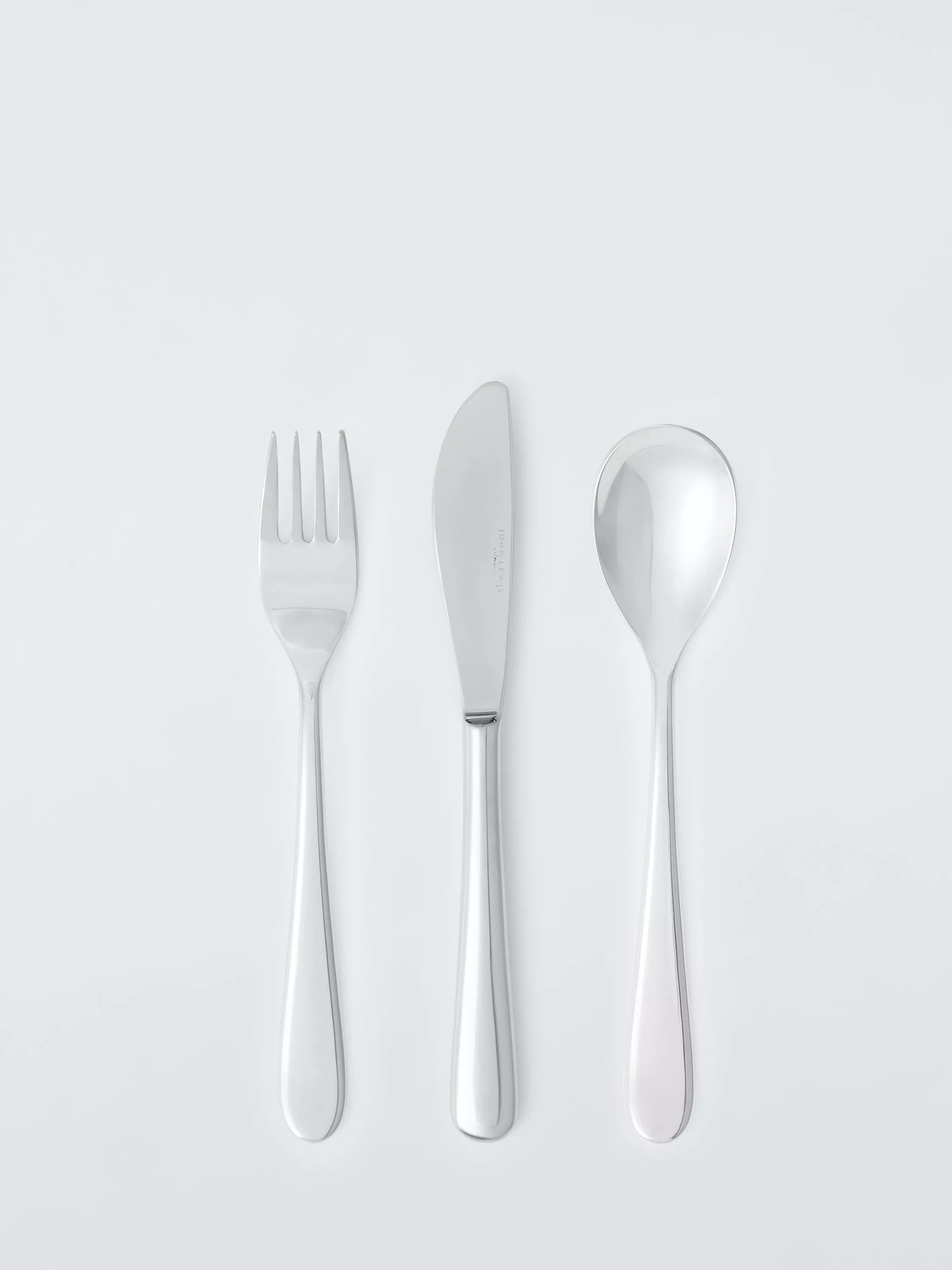 John Lewis Luna children's cutlery set 3 piece, imported from the UK