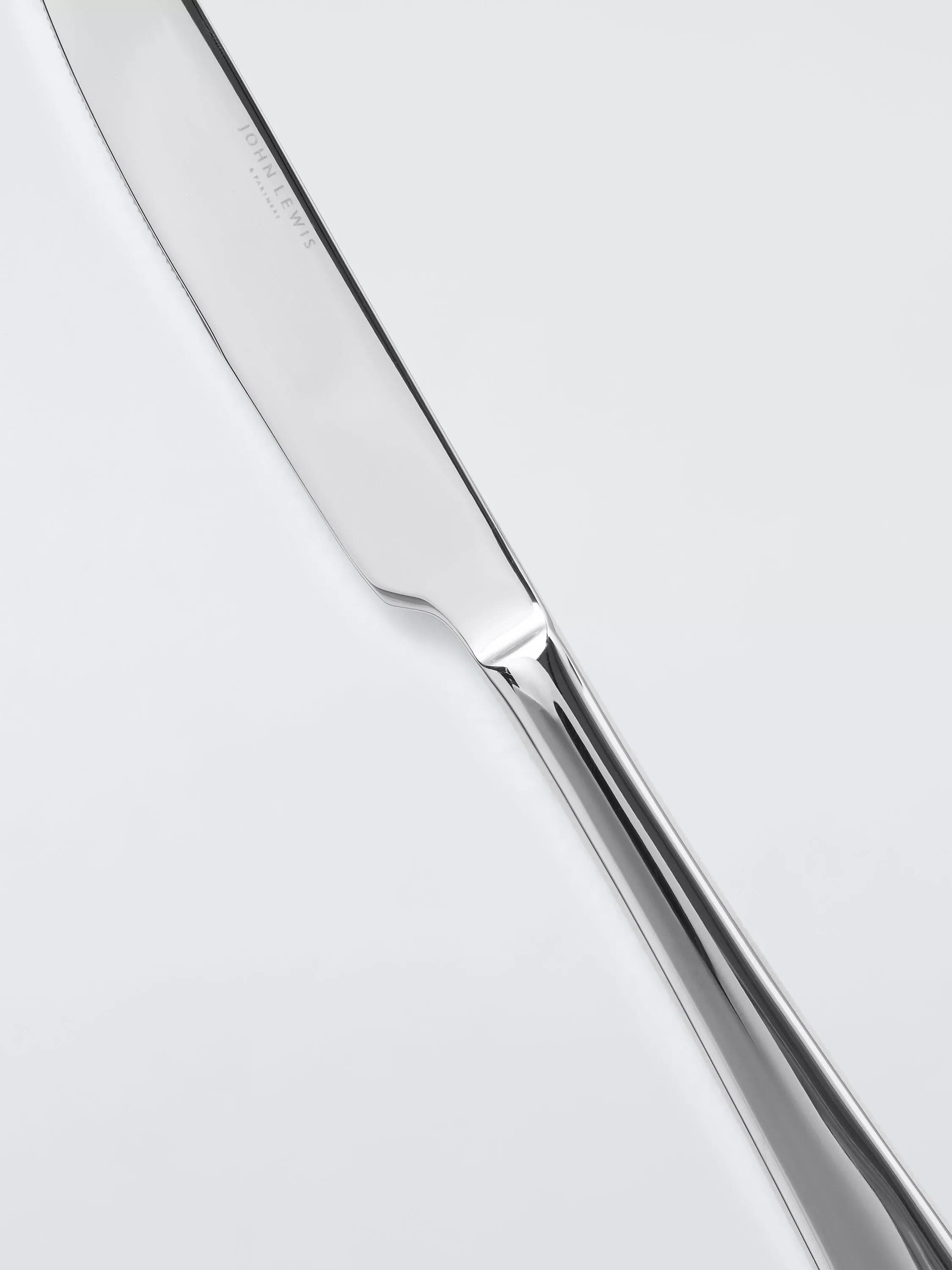 John Lewis Luna stainless steel dessert knives set of 4, UK version