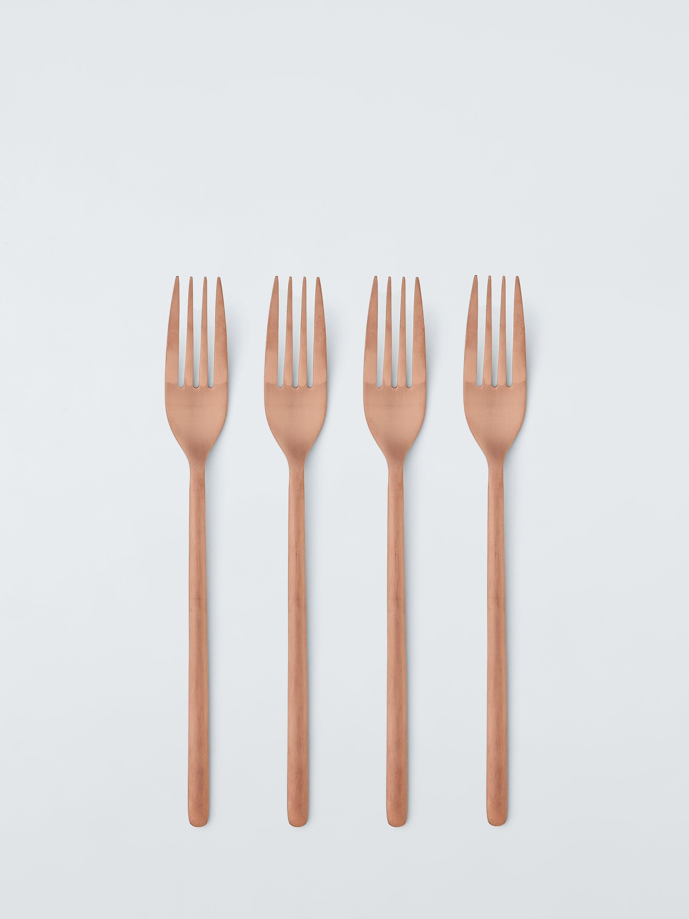 John Lewis copper cutlery set 16 pieces (British brand)