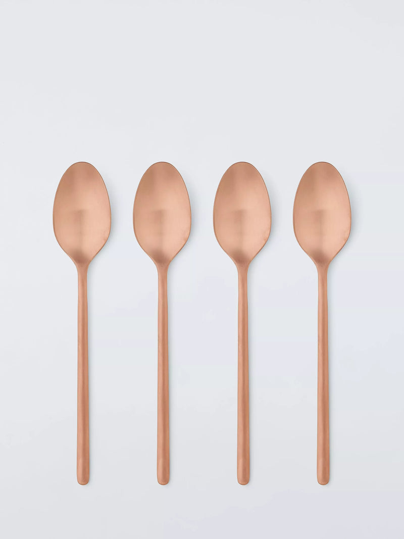 John Lewis copper cutlery set 16 pieces (British brand)