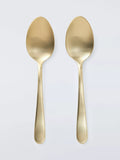 John Lewis stainless steel serving spoons set of 2 champagne, UK version