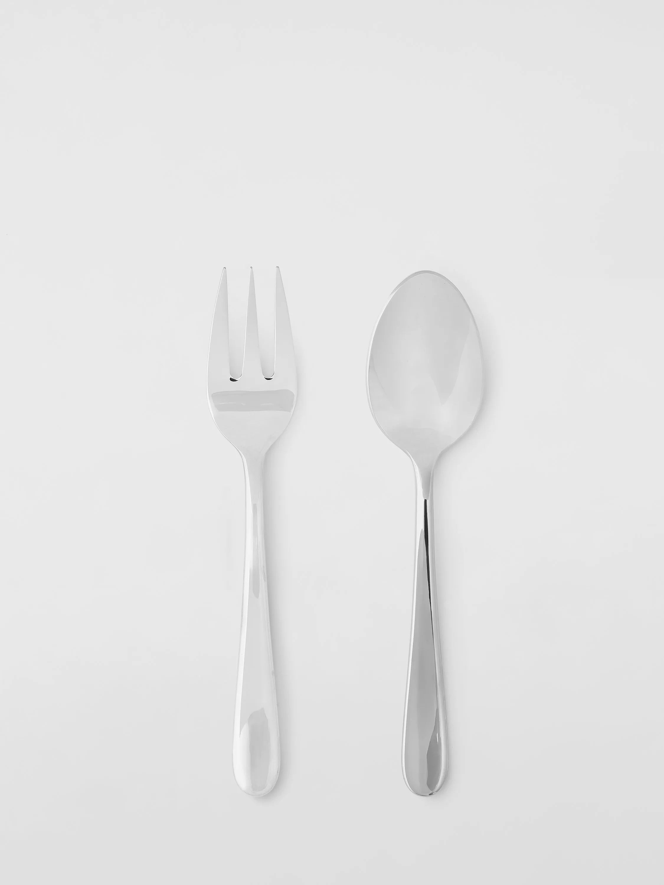 John Lewis Luna stainless steel servers set of 2, imported from the UK