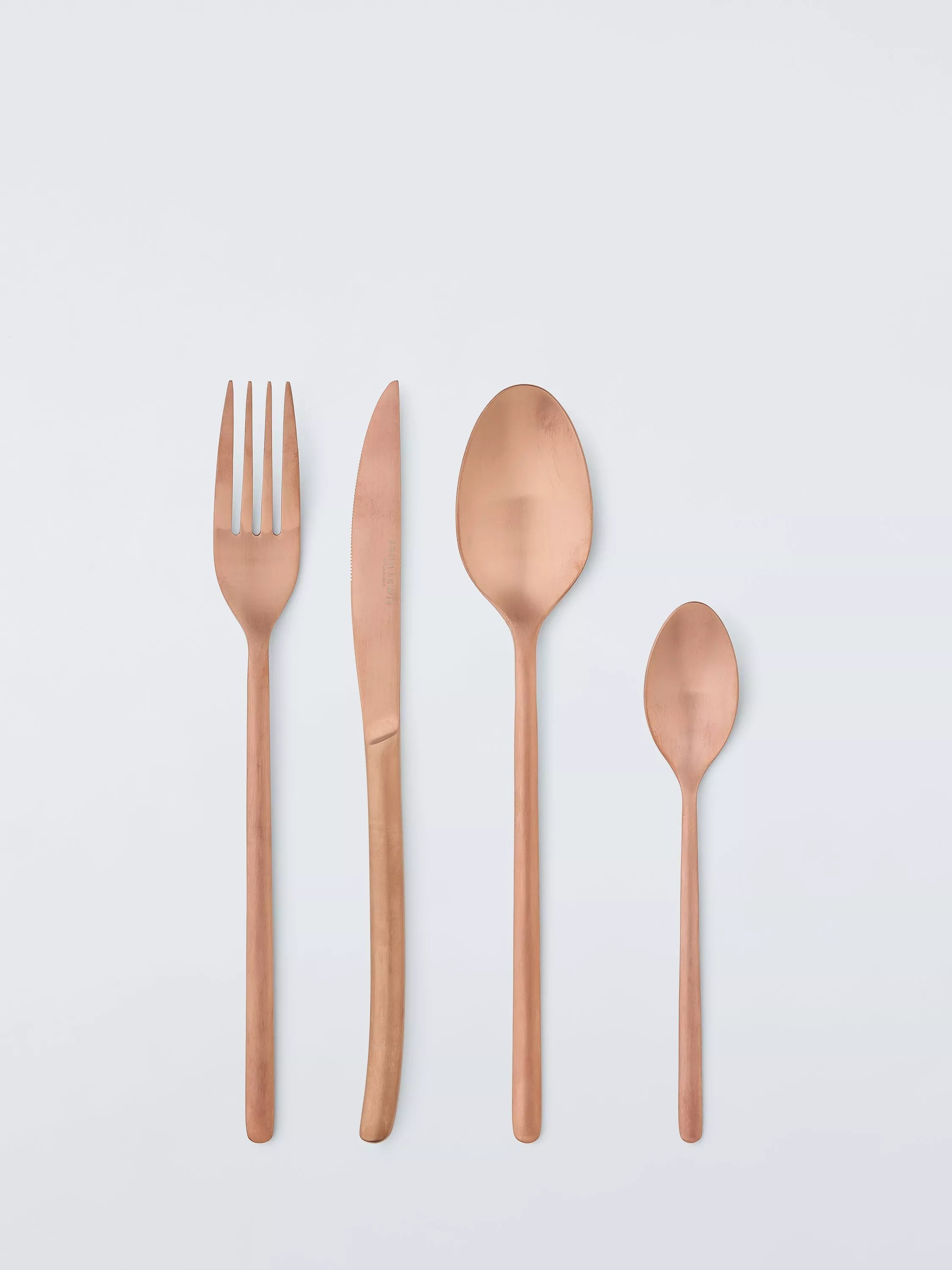 John Lewis 4-piece copper cutlery set, UK version